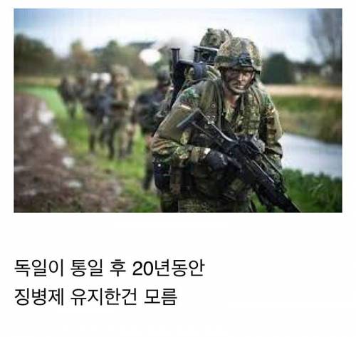 통일 하면 군대 안간다는 애들.jpg