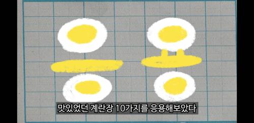[스압] 34가지 소스로 만들어본 계란장