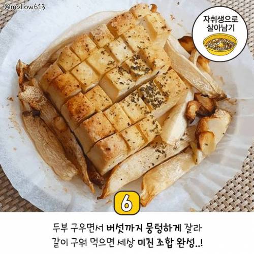 다이어터 사이에서 인기 폭발이라는 에어프라이어 두부구이 황금레시피.jpg