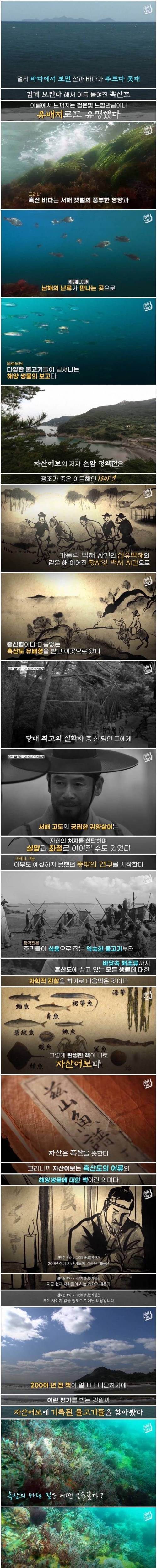 [스압] 정약전의 자산어보가 지금 봐도 놀라운 이유.jpg