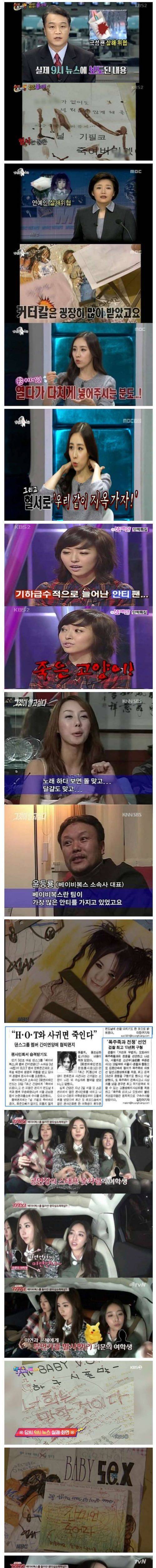 [스압] 진짜 빡쎄게 연예계 활동을 했던 여가수.jpg