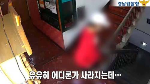 [스압] 할머니 현금을 들고 도망친 날치기범의 최후