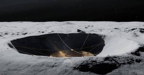 NASA가 구상중인 달 크레이터 전파망원경 상상도.jpg