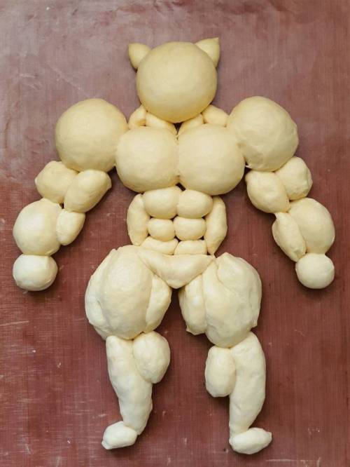 오븐에서 벌크업 하고 나온빵...jpg