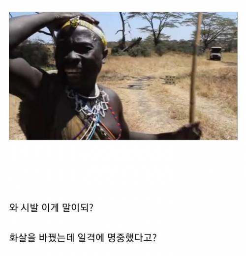 [스압] 원시부족에게 현대 활을 전수.jpg