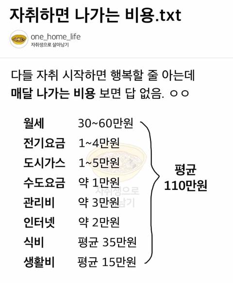 자취하면 나가는 비용.jpg