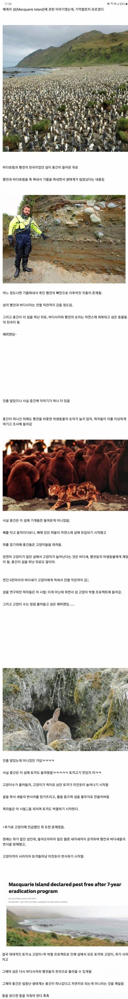 작살낸 생태계를 가만히 냅두면 안되는 이유.jpg