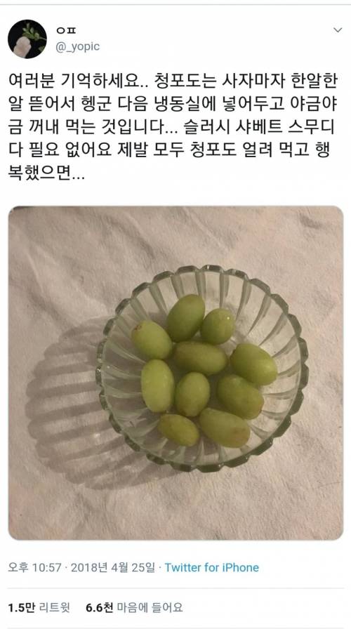 청포도 맛있게 먹는 개꿀팁.jpg