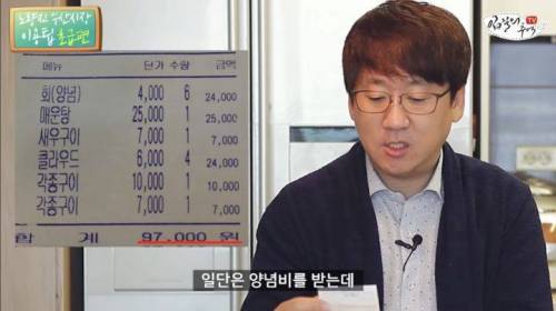 [스압] 노량진 수산시장 이용팁 알려주다가 호갱당한 유튜버