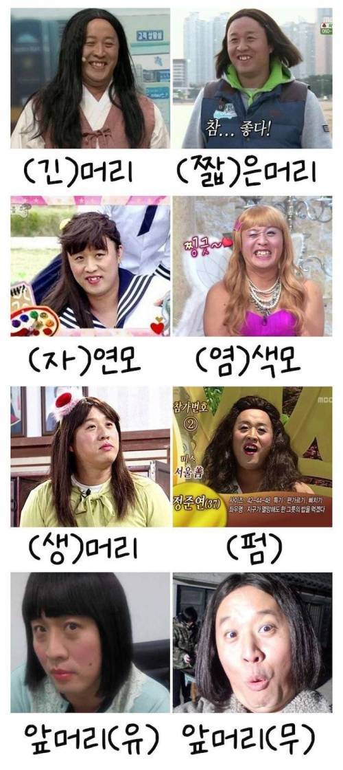 지금 내 헤어로 보는 모BTI.juna