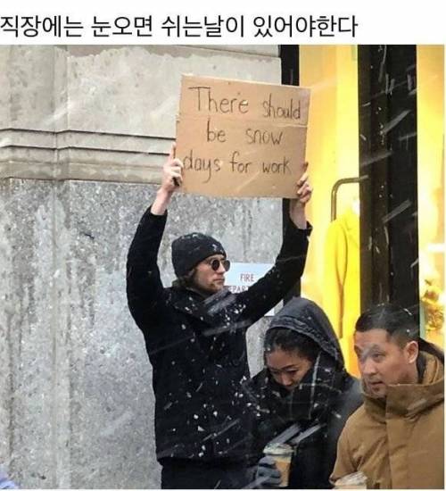 [스압] 일상의 소소한 불만을 가지고 1인시위하는 어느 뉴요커.jpg