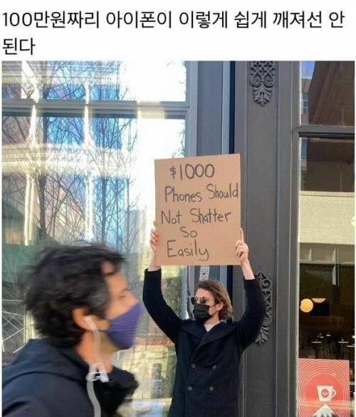 [스압] 일상의 소소한 불만을 가지고 1인시위하는 어느 뉴요커.jpg