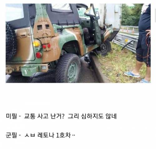 군필자라면 이해하는 공포상황 jpg