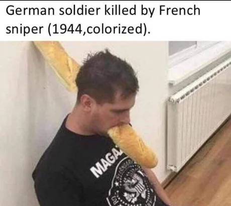 프랑스 저격수에게 당한 독일병사.jpg