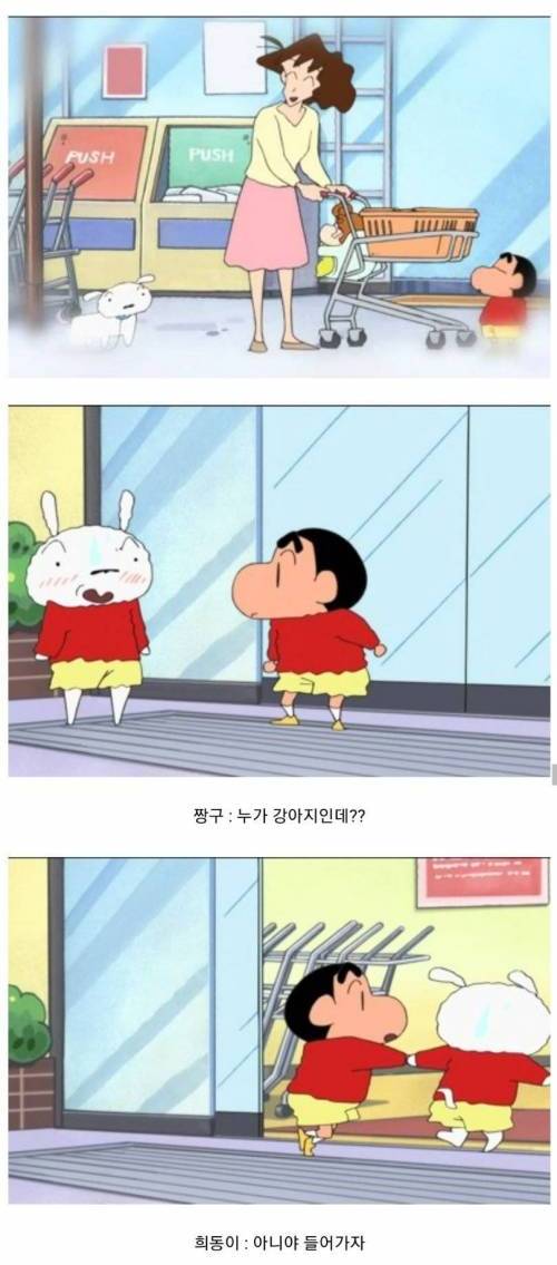 [스압] 짱구의 형이 된 흰둥이.jpg