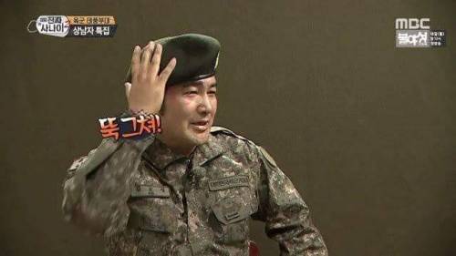 [스압] 군대에서 코 고는 허경환과 눈물 흘리는 김보성.jpg