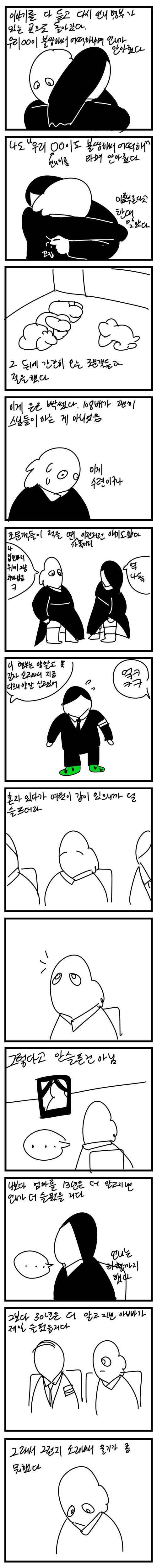 [스압] 엄마가 죽은 날.manhwa