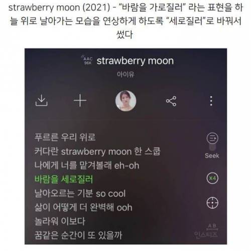 아이유가 노래로 처음 사용한 표현들