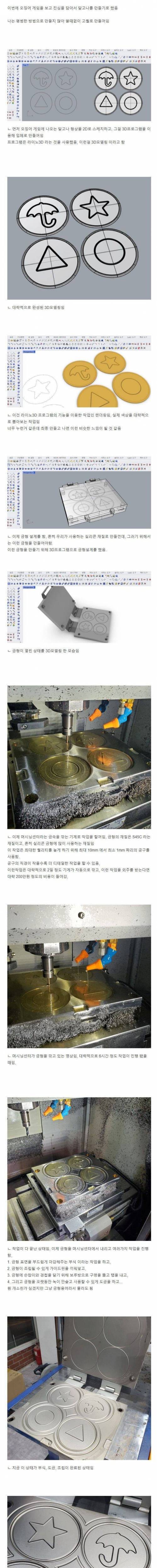 [스압] 오징어게임 달고나를 쓸데없이 고퀄로 만들겠다는 사람