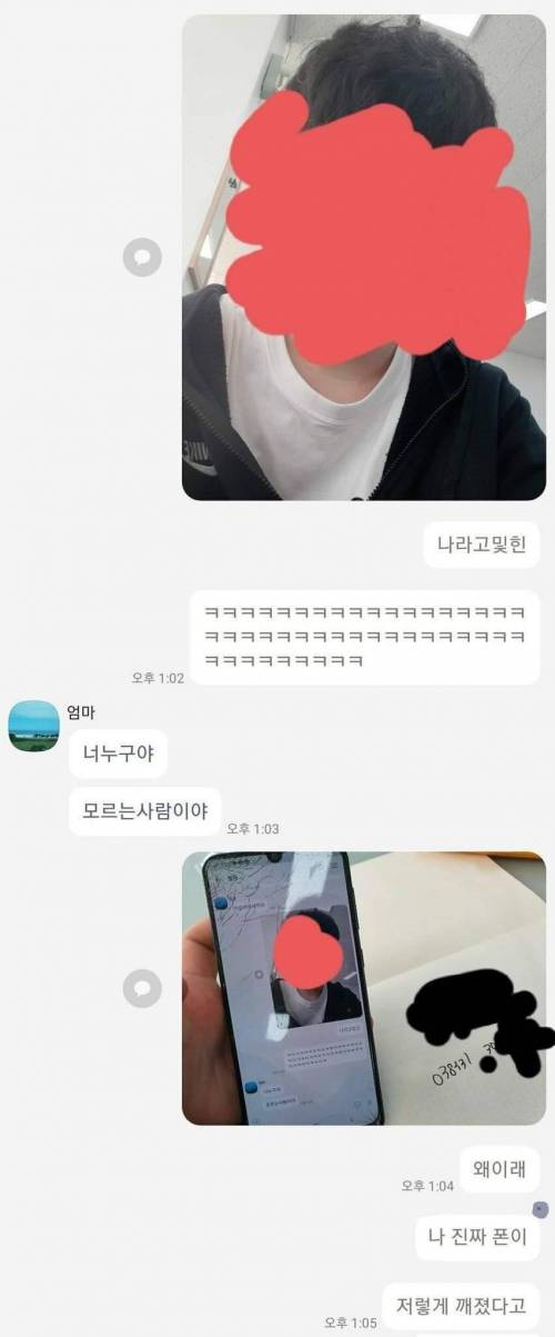 아들 보이스피싱으로 의심하는 엄마.jpg