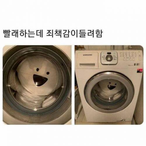 빨래하는데 죄책감 들려함.jpg