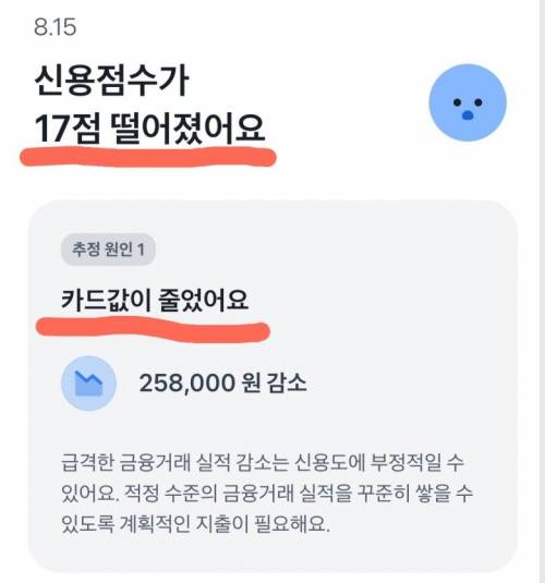 신용점수가 오른 이유와 떨어진 이유.jpg