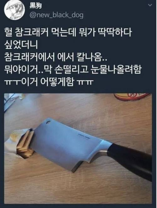 참크래커에서 칼 나옴.jpg