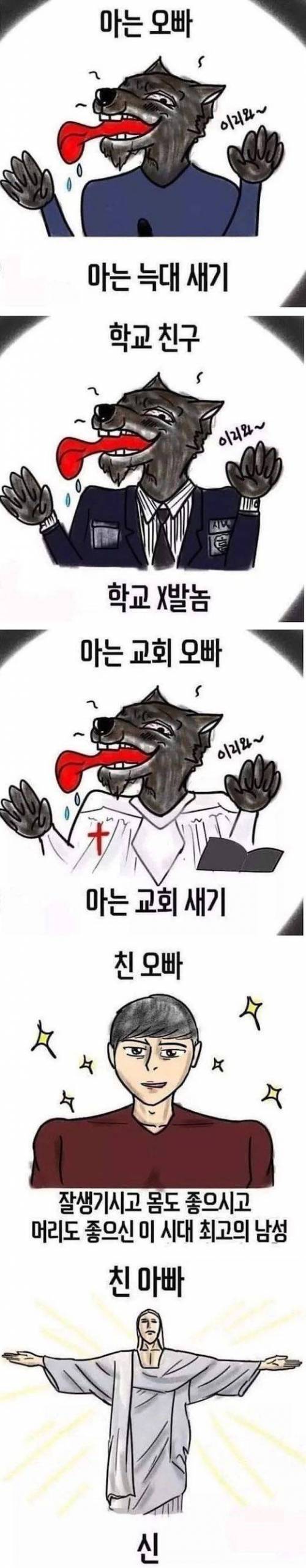 남친의 시점 여친 주변의 남자들