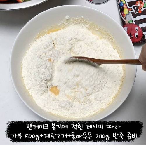 산타 팬케이크 레시피.jpg