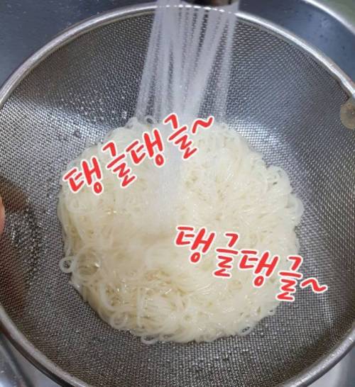 [스압] 딸기국수 레시피 jpg.