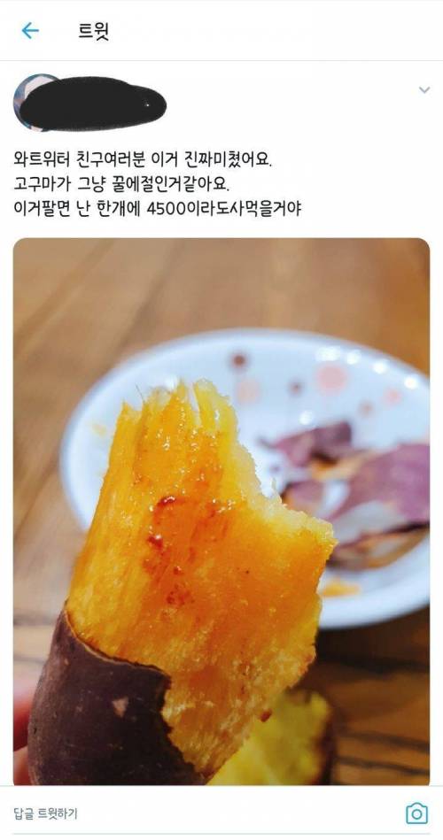 엄마없을때 해야하는 군고구마 황금레시피