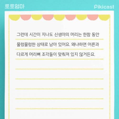 [스압] 갓 태어난 아기의 몸이 신기한 이유