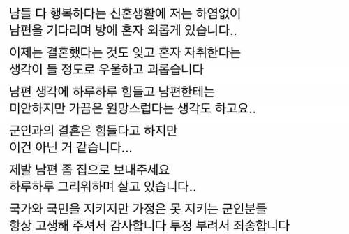 직업군인 남편을 둔 새댁..jpg