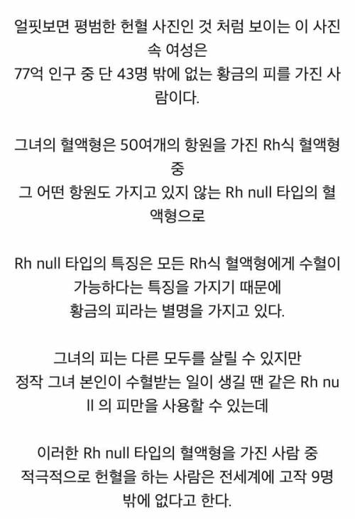 신기방기 황금의 피를 가진 여성.jpg