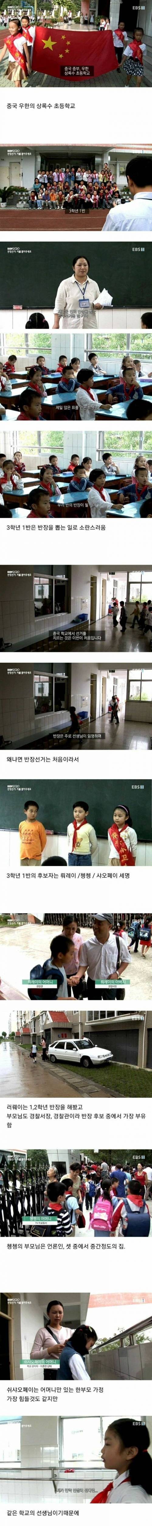 [스압] 중국 초등학교의 반장 선거.jpg