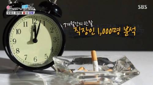 흡연자 1000명을 분석한 SBS