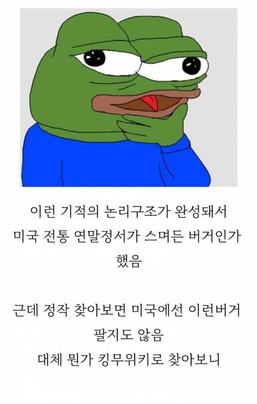 [스압] 맥도날드 행운버거의 정체