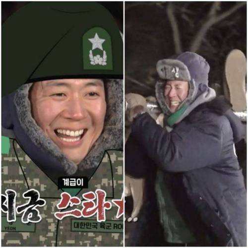 문세윤 들쳐 멘 연정훈 표정.jpg