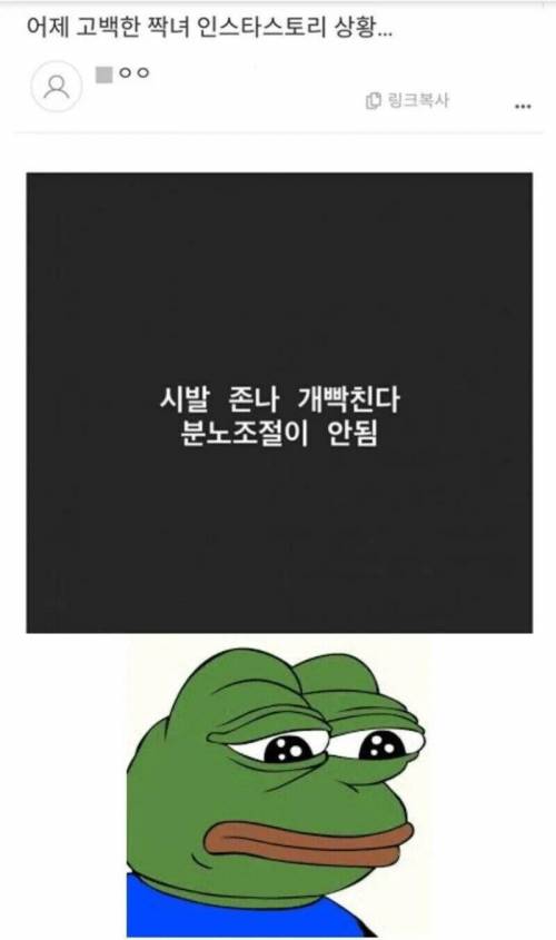 어제 고백한 짝녀 인스타 상황.jpg