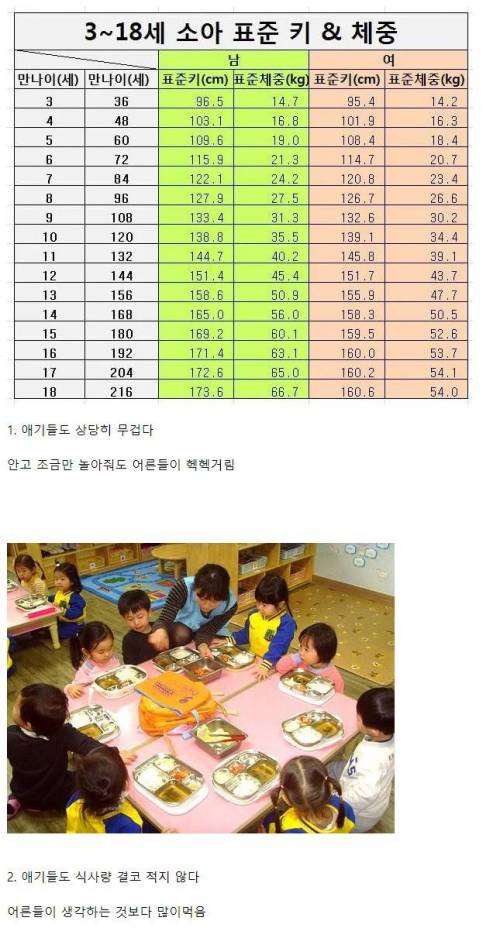 애 안키워본 어른들이 잘 모르는 사실