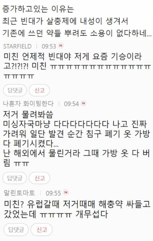최근 한국에 증가하고 있는 끔찍한 곤충.jpg