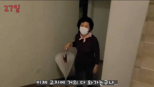 엄마의 31일간 계단오르기