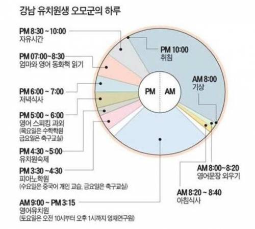극한직업 강남 유치원생의 하루