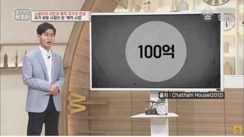 한때 소말리아에서 신랑감 1위 였다는 직업