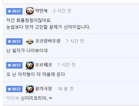 눈썹과 인상의 상관관계