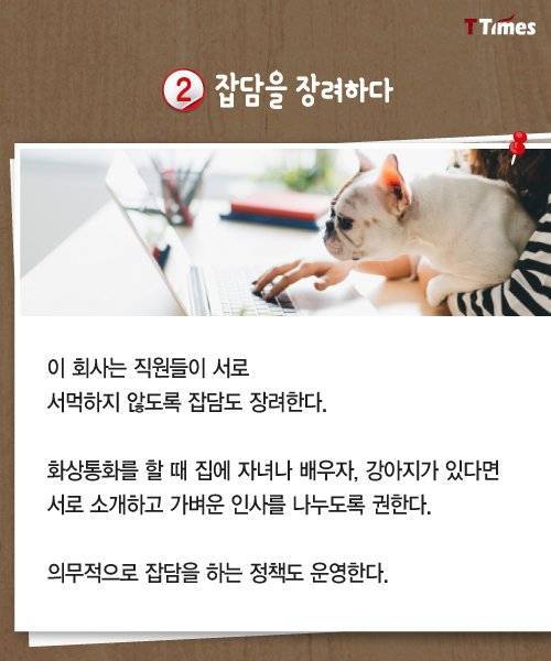 250명 직원이 사무실 하나 없어도 너무 잘 돌아가는 회사