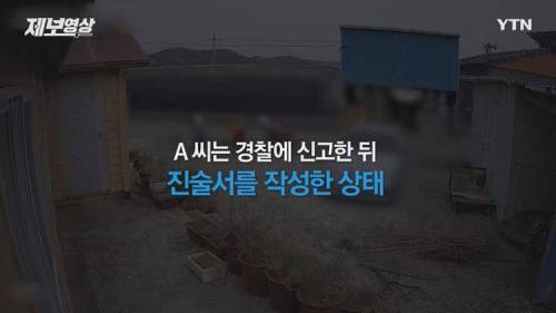 가정집 화단에 감자 도둑...경찰 조사 예정.jpg