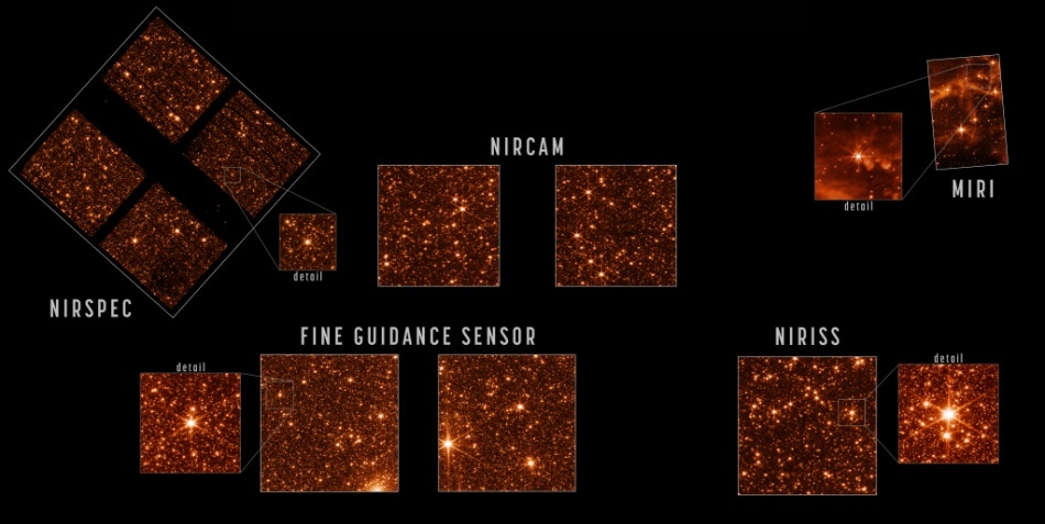 제임스웹 망원경이 보내온 대마젤란 은하 이미지