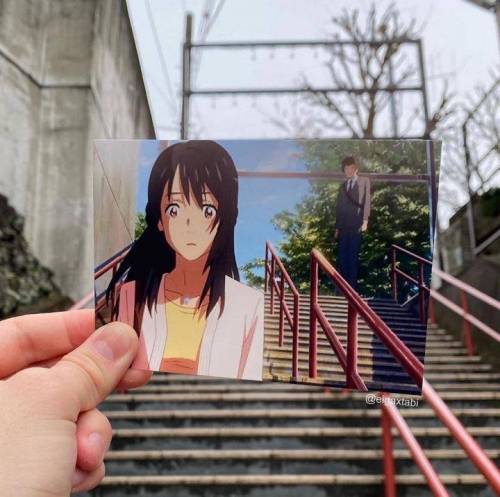 일본 애니메이션과 실제 일본거리 싱크로율.jpg