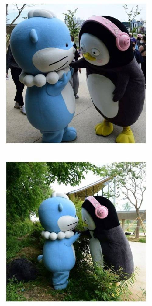 아무래도 펭수 삥 뜯는 중.jpg